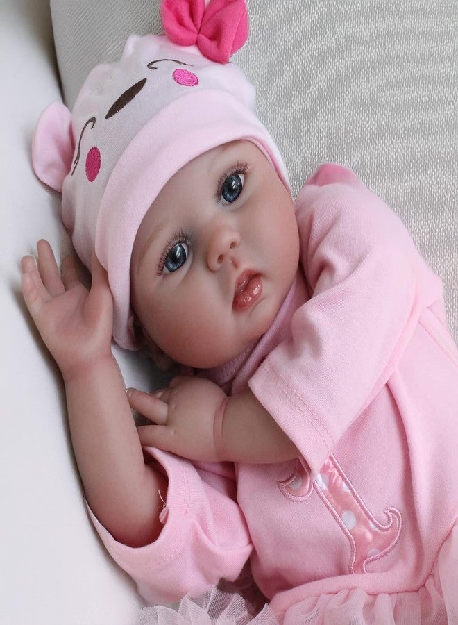 CHAREX Lifelike Reborn Baby Dolls - 20 Inch Realistic Newborn Baby Doll Soft Body Real Life Baby Dolls Girl with Accessories Gifts Toy for Kids Age 3 + & Collection - Image 3